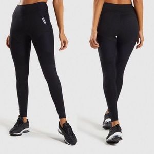 Gymshark Black True Texture Leggings